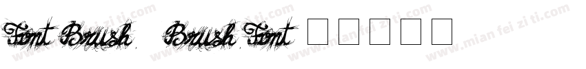 Font Brush   Brush Font字体转换